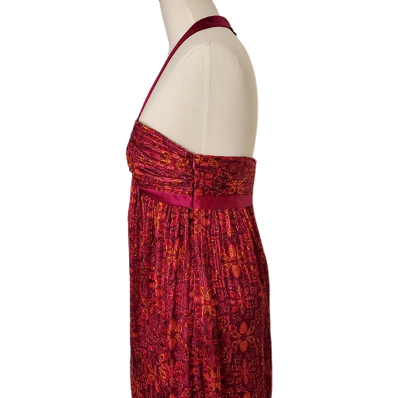 Laundry Silk halter gown - Picture 4 of 12